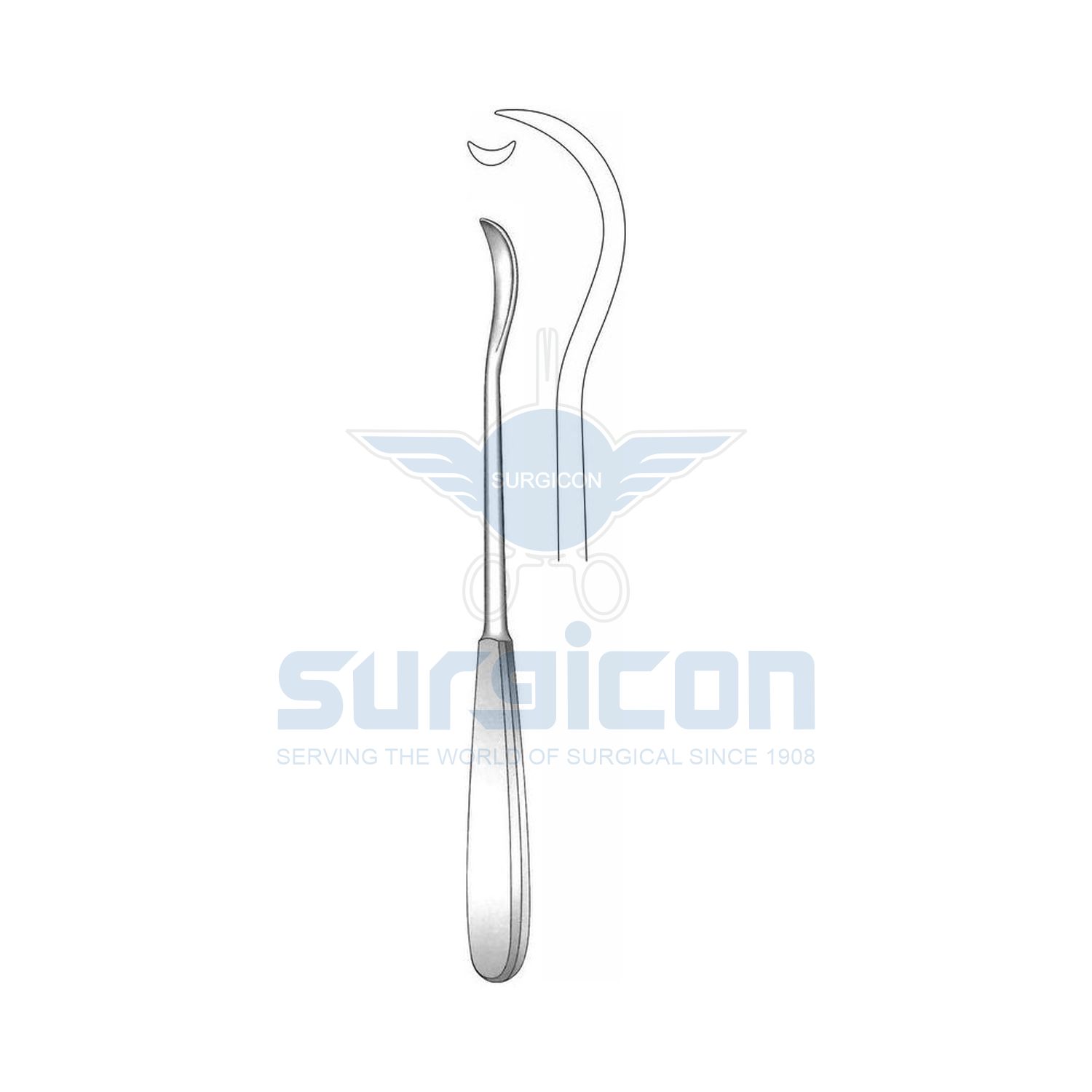 Brunner-Ligature-Needle-Guide-Probe-J-24-1050
