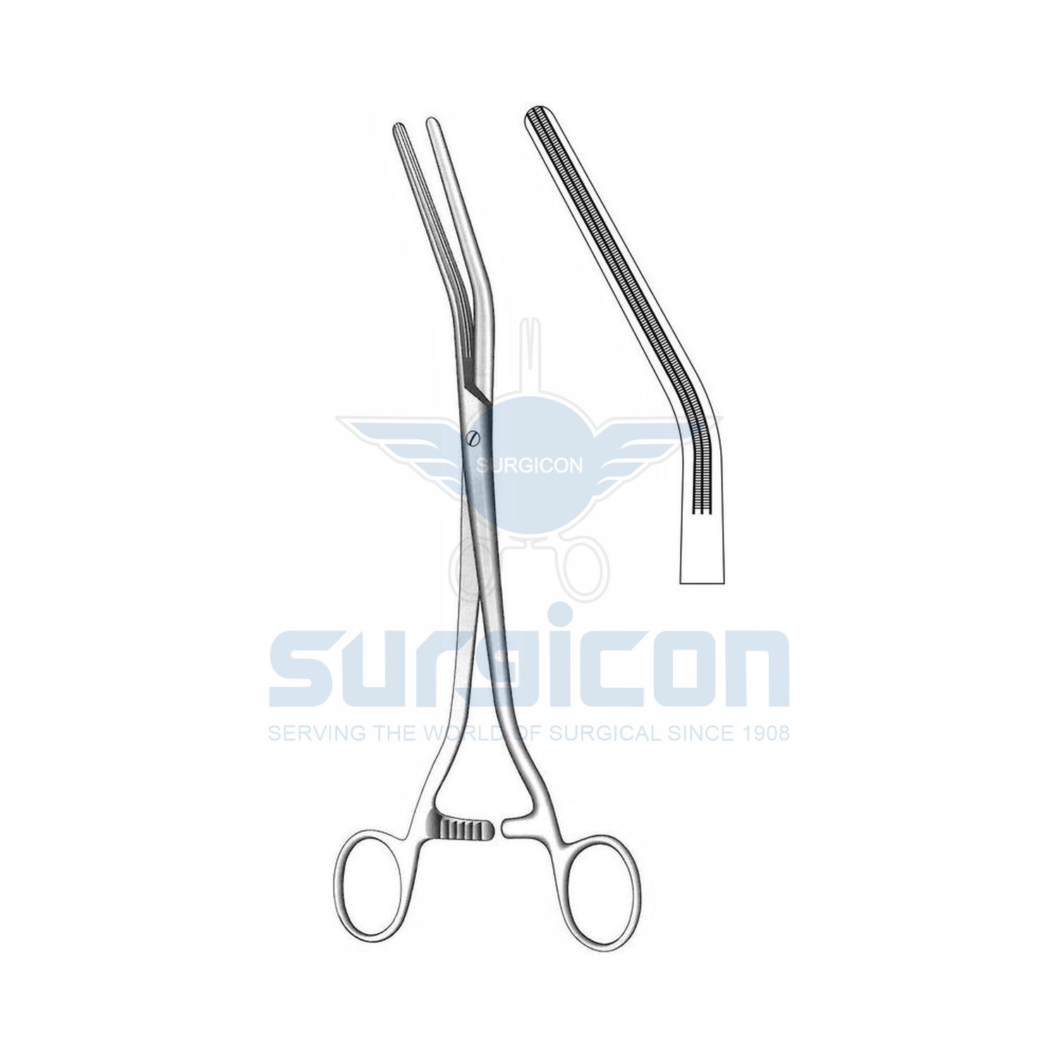 Dick-Clamp-Forcep,-Hysterectomy-&-Vaginal-Forcep-J-17-315