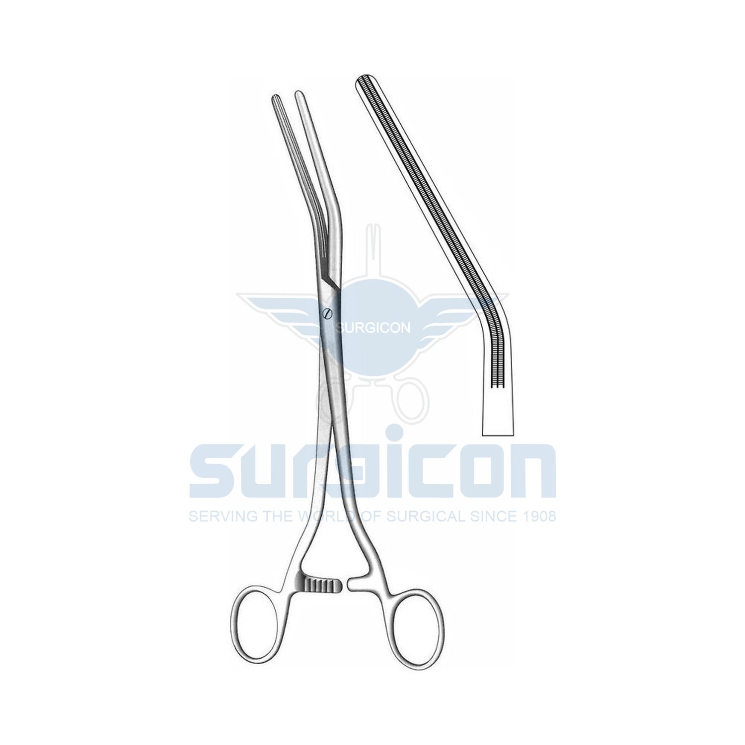 Dick-Clamp-Forcep,-Hysterectomy-&-Vaginal-Forcep-J-17-316