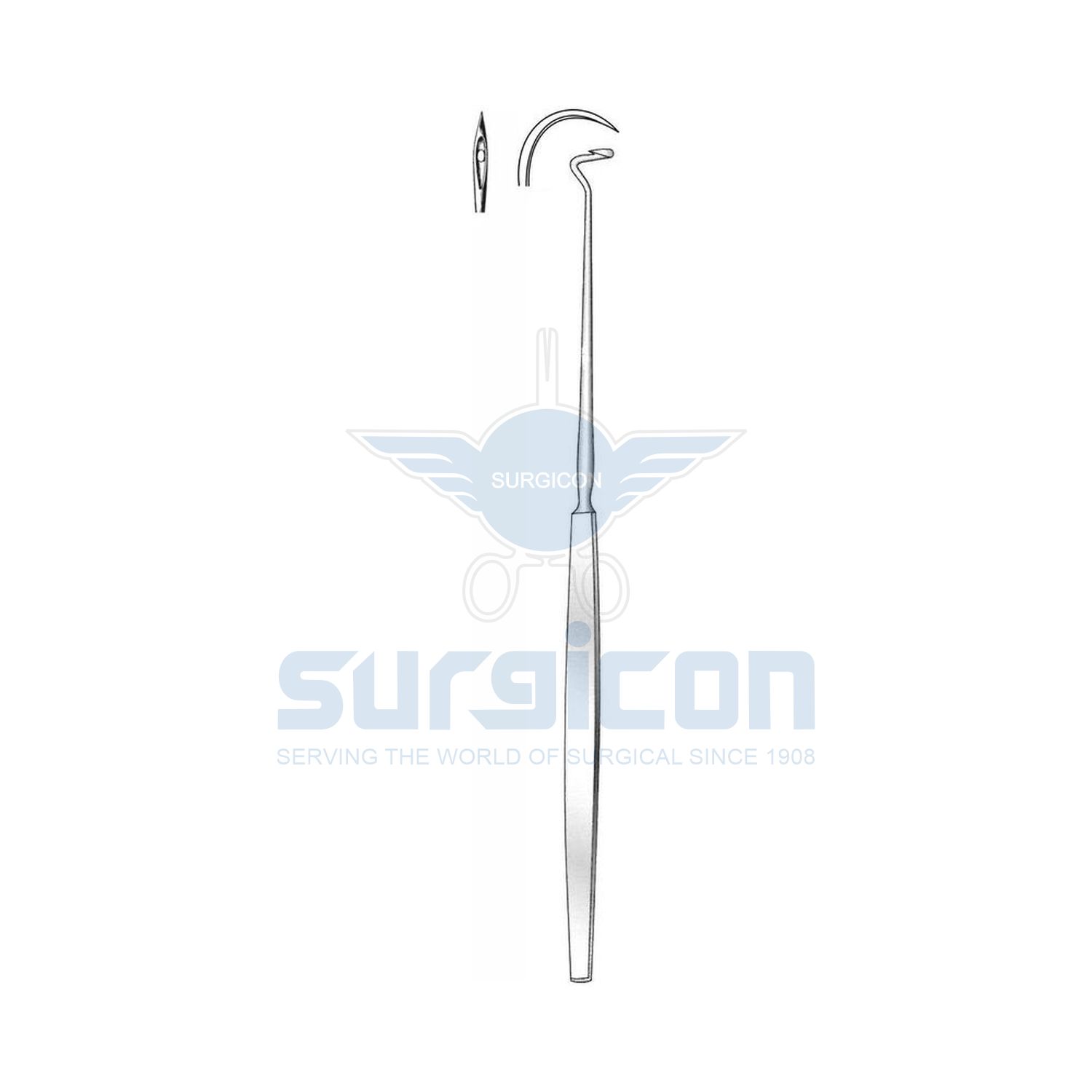 Dupuy-Weiss-Tonsil-Needle-J-34-050