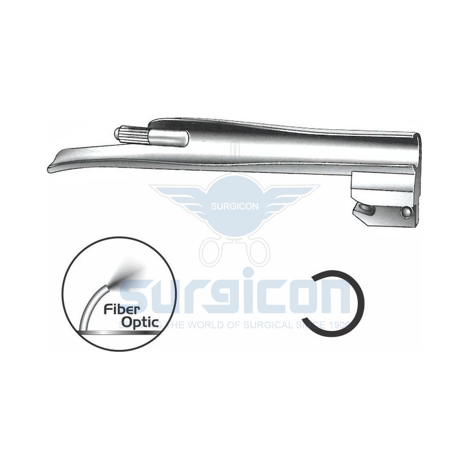 Foregger-Laryngoscope-Blade-J-13-103