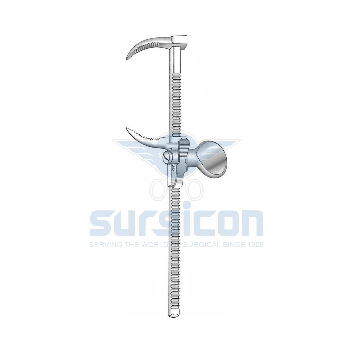 Lemmon-Bronchus-Clamp,-Rib-Spreader-and-Approximator-J-28-665