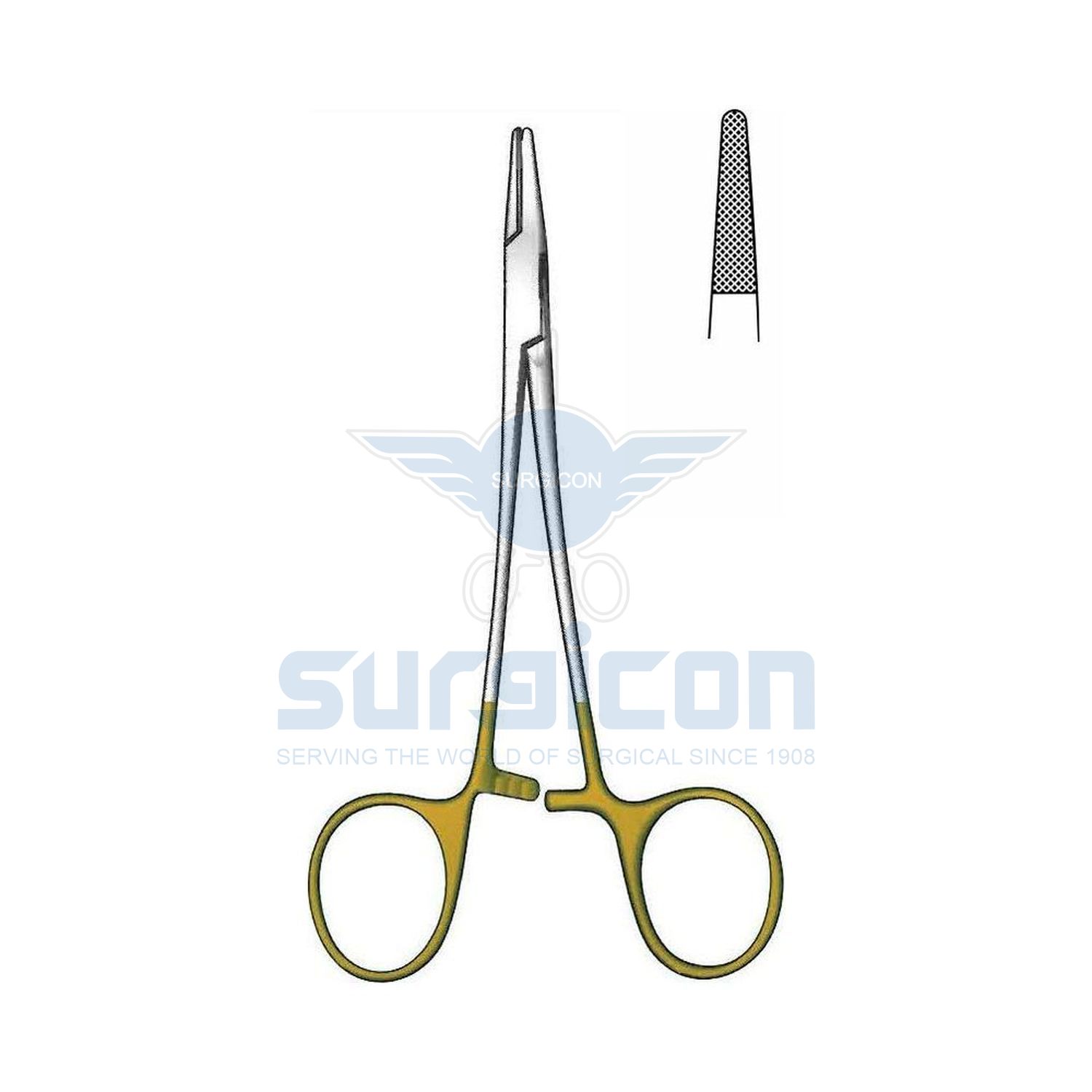 Needle-Holder-With-Automatic-Release-Ratchet-JT-24-610