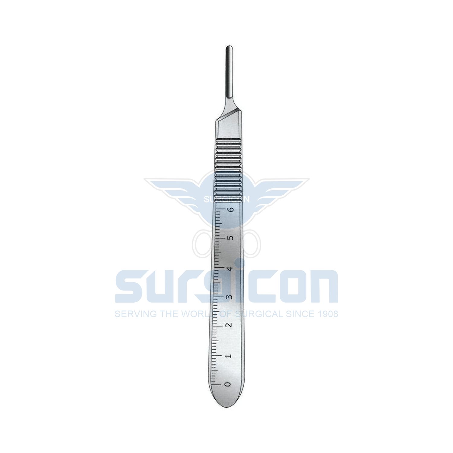 Scalpel-Handle-No.3-Solid-W-Scale-J-15-064